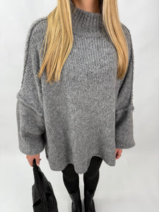 Oversize Pullover Val Grau