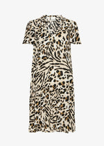 Lade das Bild in den Galerie-Viewer, ICHI IHMARRAKECH Kleid Leo AOP DR18
