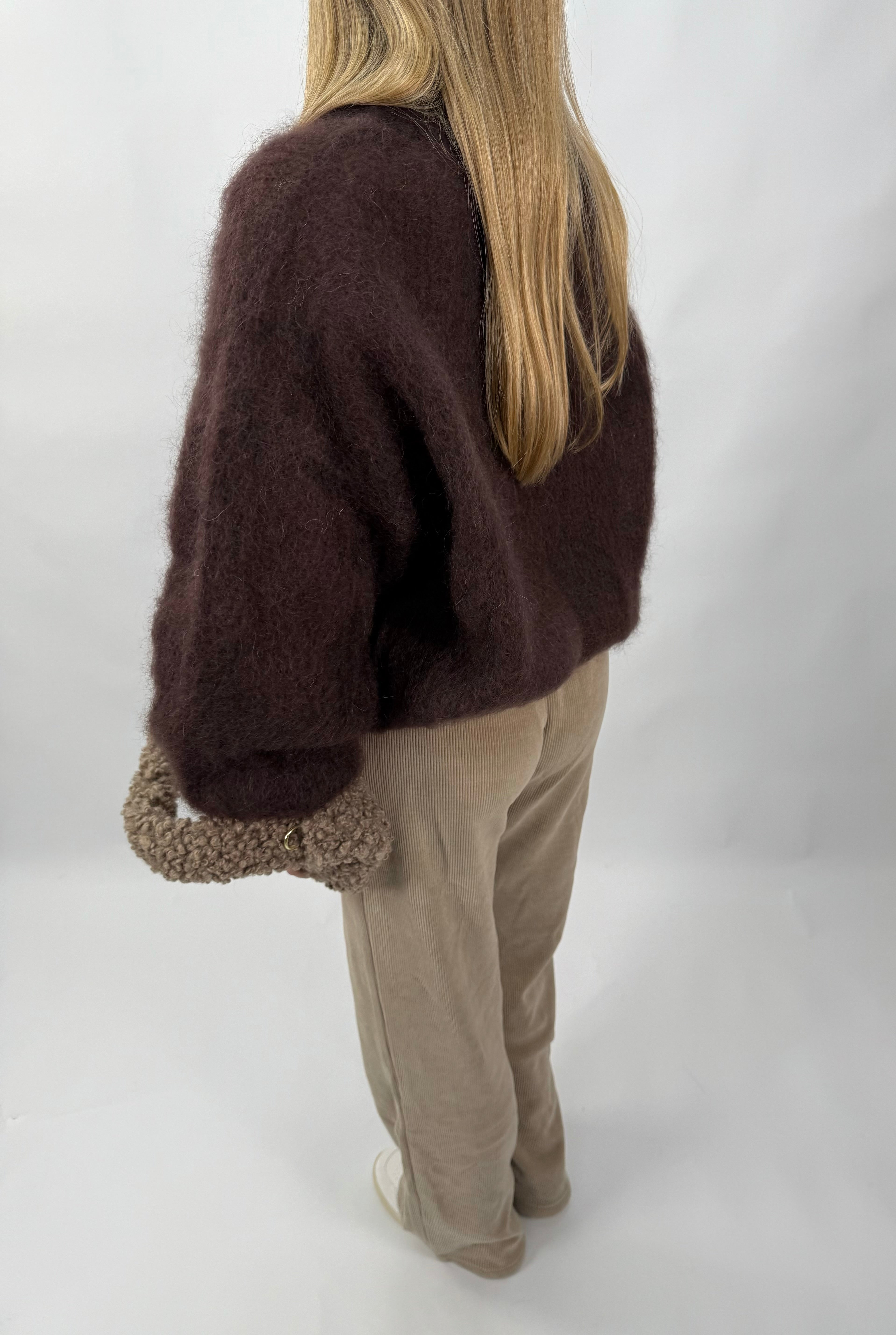 Mohair Pullover Val Chocolate