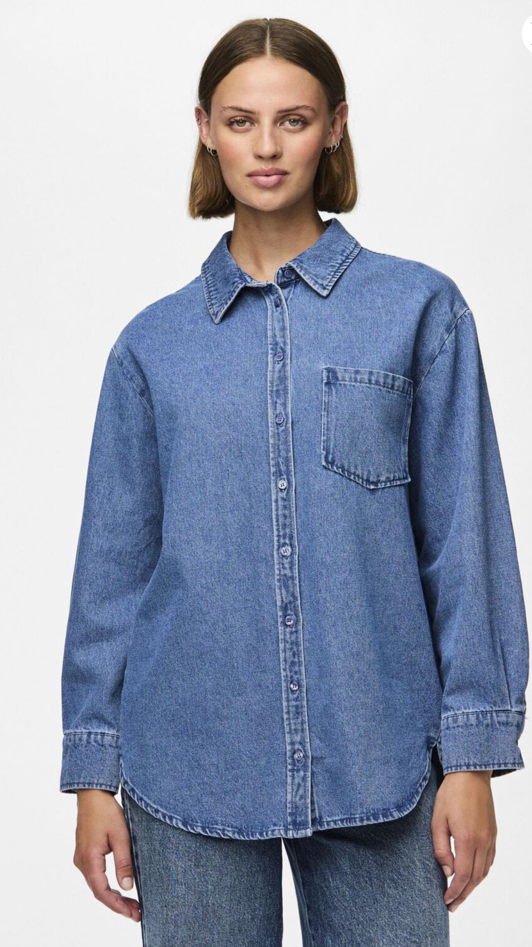 Pieces Jeanshemd PCMAISIE