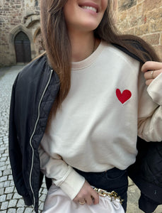 BQ Heart Sweater | Fair Fashion