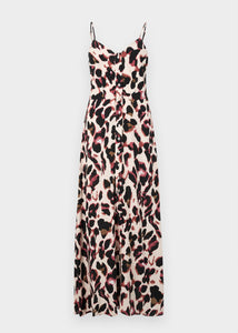 YAS Kleid SAVANNA Strap Leo