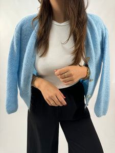 Cardigan Malu Hellblau