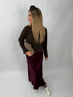 Lade das Bild in den Galerie-Viewer, Strickpullover Val Chocolate
