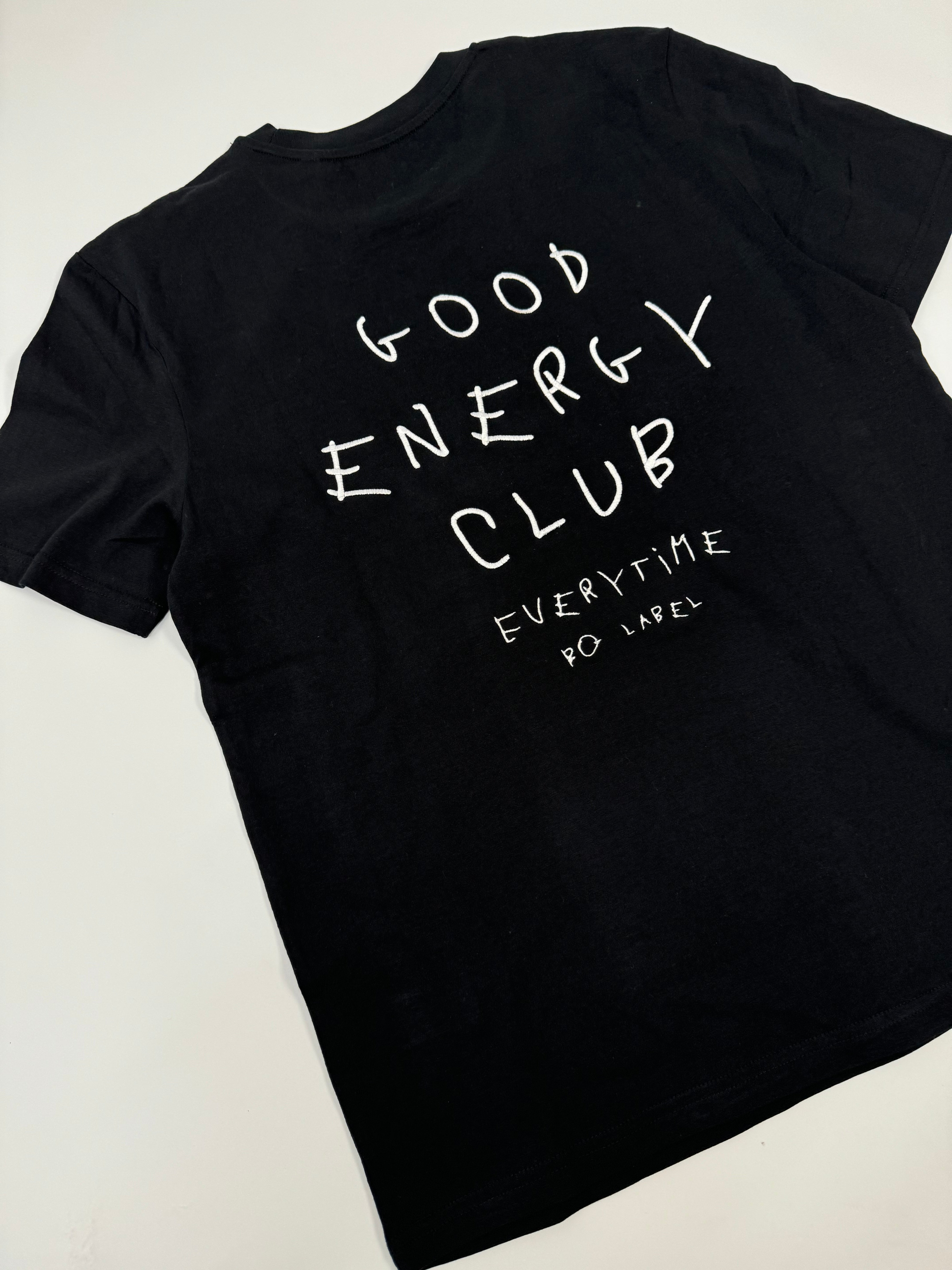 BQ Shirt Good Energy Schwarz | Fair Fashion | Unisex