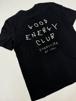 Lade das Bild in den Galerie-Viewer, BQ Shirt Good Energy Schwarz | Fair Fashion | Unisex
