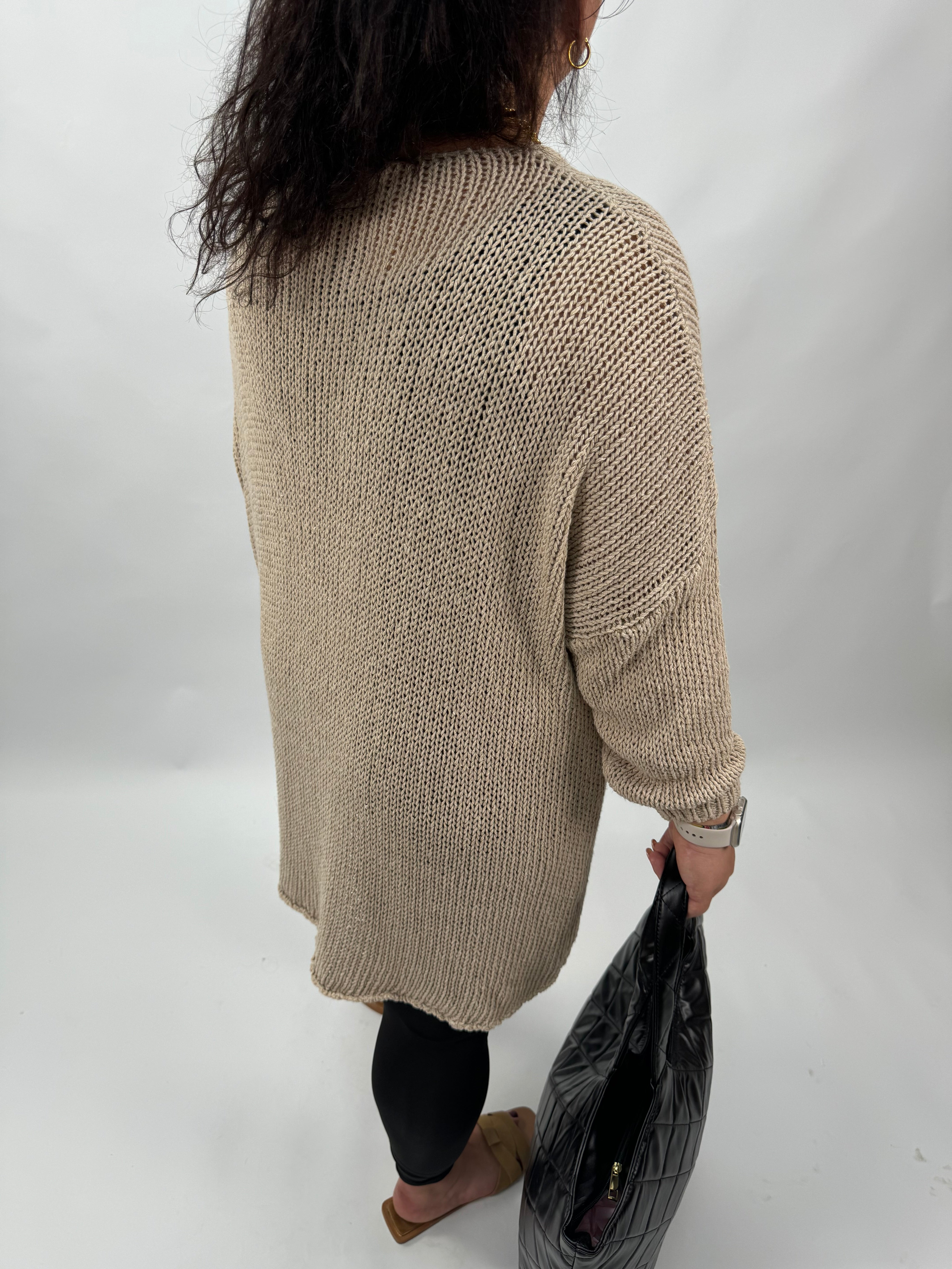 Lochstrick Pullover Nia