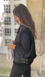 Lade das Bild in den Galerie-Viewer, Weste All Black Jara
