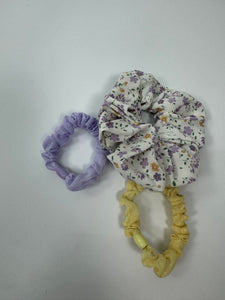 Scrunchie Set Exklusiv Flieder