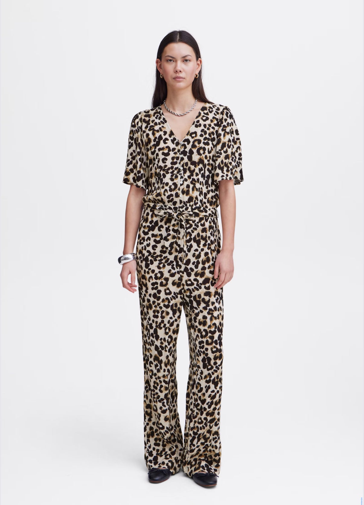 ICHI IHMARRAKECH Jumpsuit Leo AOP JS6