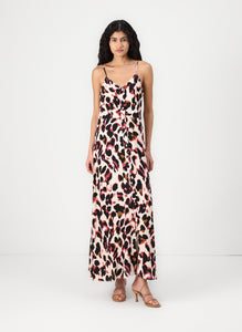 YAS Kleid SAVANNA Strap Leo