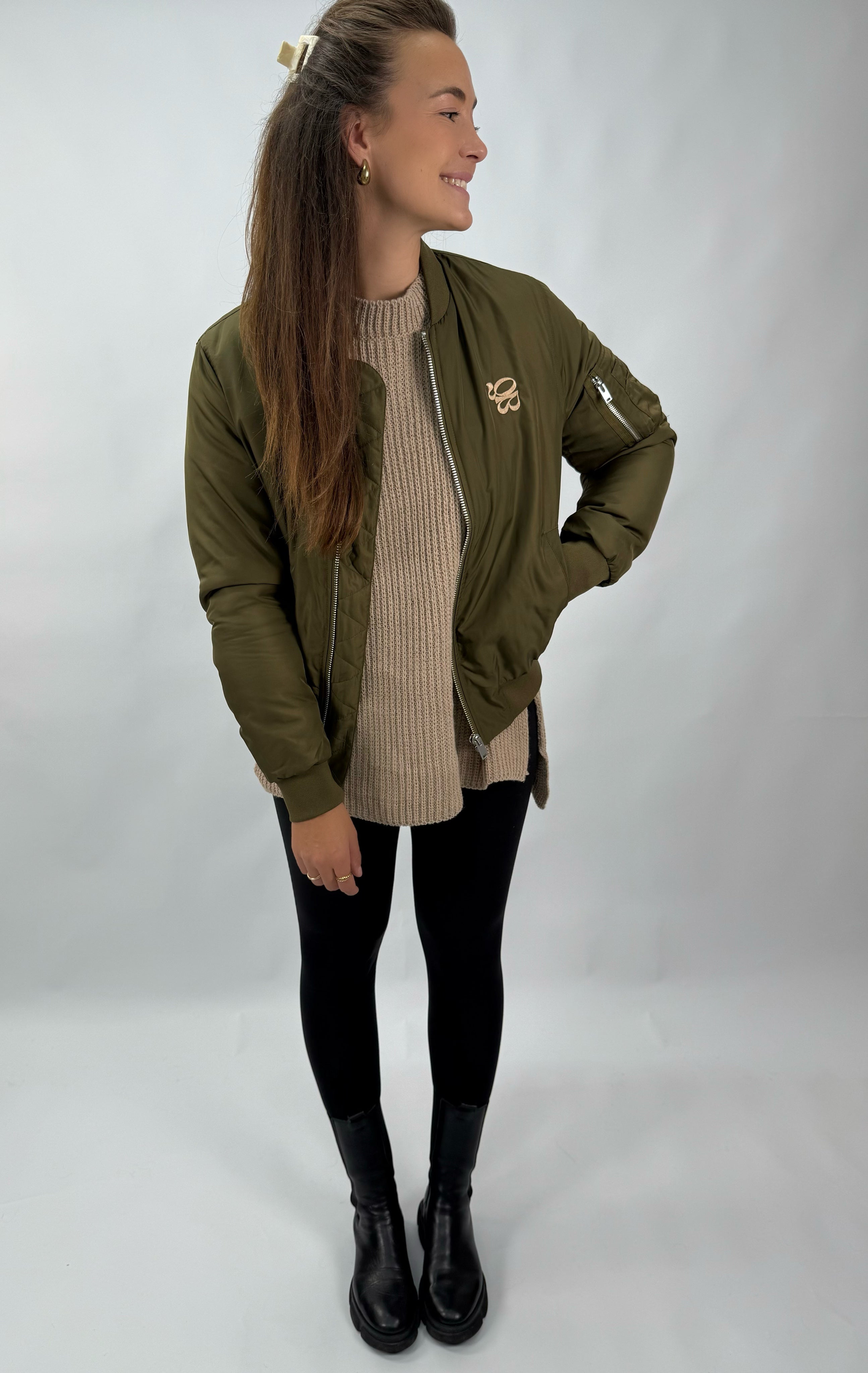 BQ Label Bomber Jacke