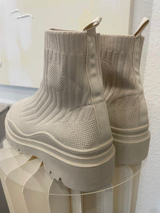 Sock Boot Lia Beige