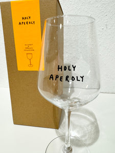 "Holy Aperoly" Glas by Johanna Schwarzer × selekkt