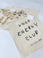 Lade das Bild in den Galerie-Viewer, BQ Jute Bag Good Energy Club
