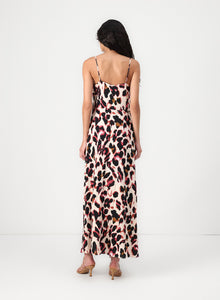 YAS Kleid SAVANNA Strap Leo