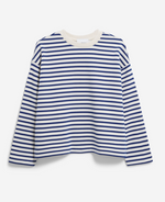 Lade das Bild in den Galerie-Viewer, Armedangels Sweater FRANKAA MAARLEN STRIPE lapis blue
