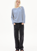 Lade das Bild in den Galerie-Viewer, Armedangels Sweater FRANKAA MAARLEN STRIPE lapis blue
