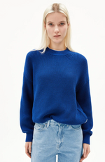 Lade das Bild in den Galerie-Viewer, Armedangels Pullover HAAYLE lapis blue
