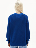 Lade das Bild in den Galerie-Viewer, Armedangels Pullover HAAYLE lapis blue
