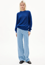 Lade das Bild in den Galerie-Viewer, Armedangels Pullover HAAYLE lapis blue
