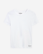 Lade das Bild in den Galerie-Viewer, Armedangels Ripp Tshirt KARDAA White
