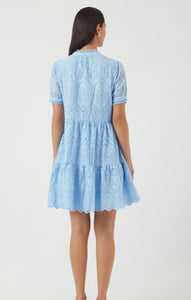 YAS Kleid HOLI SS Blue