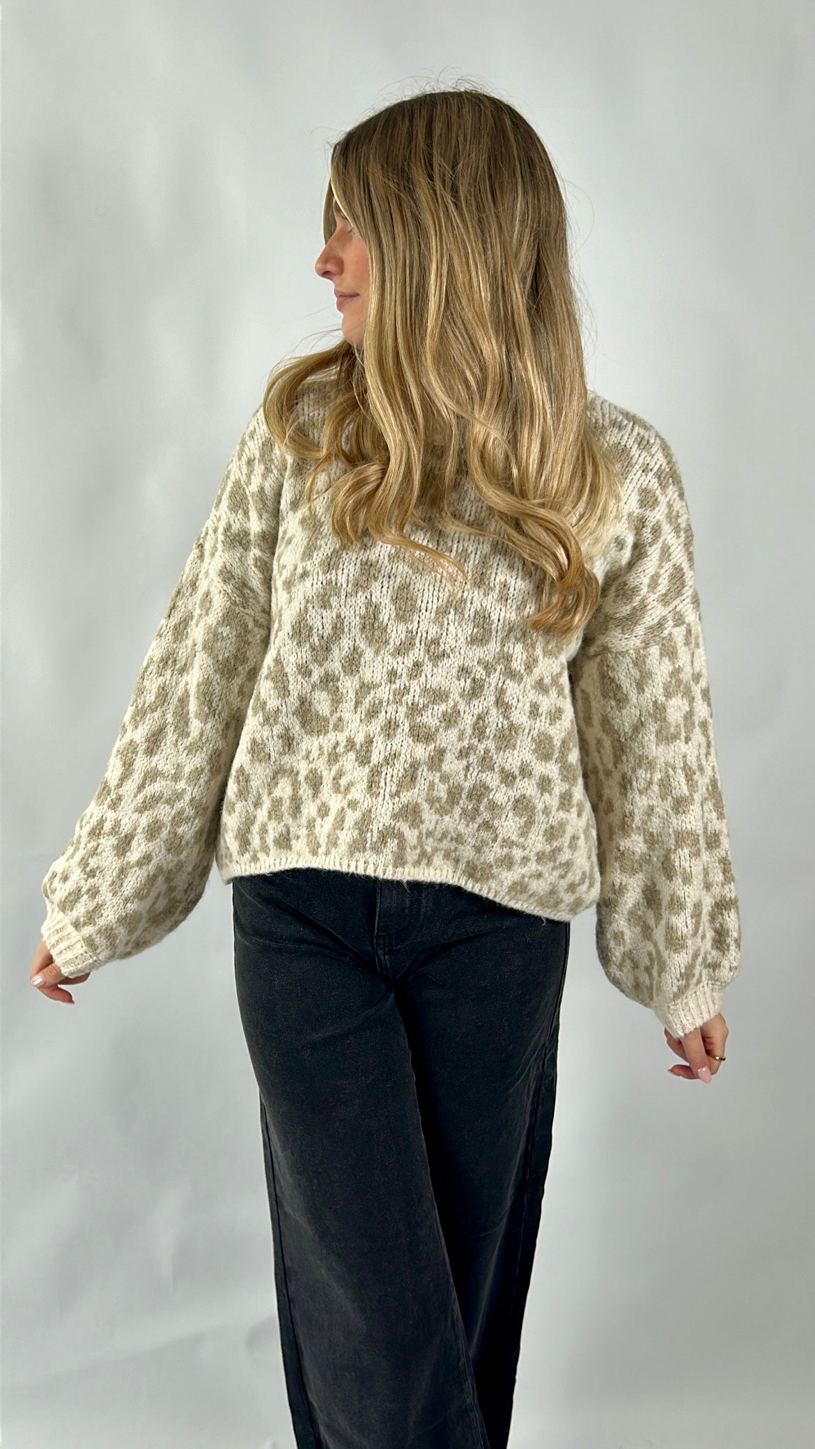 Pullover Leo Beige