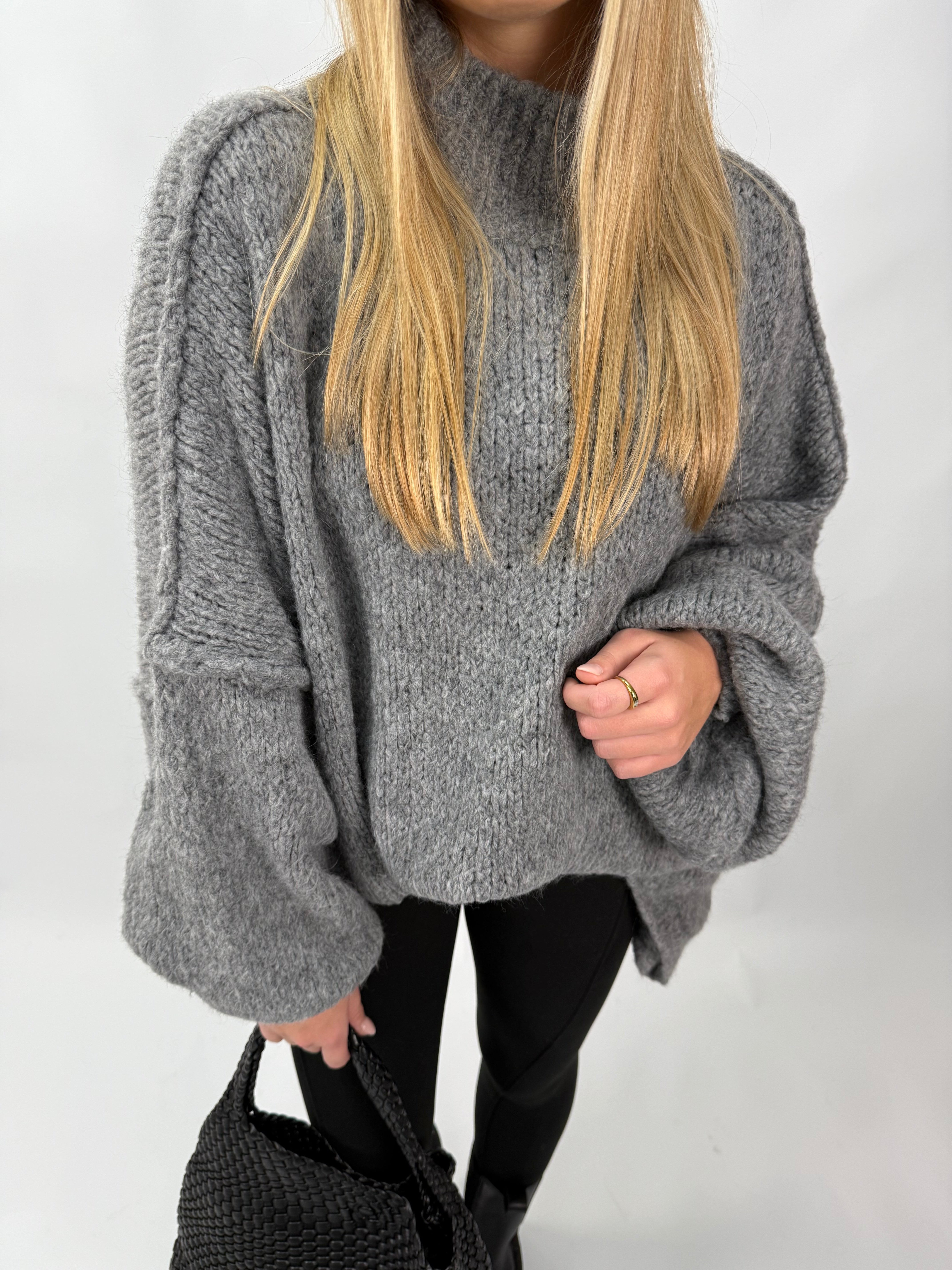 Oversize Pullover Val Grau