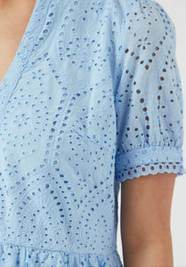 YAS Kleid HOLI SS Blue
