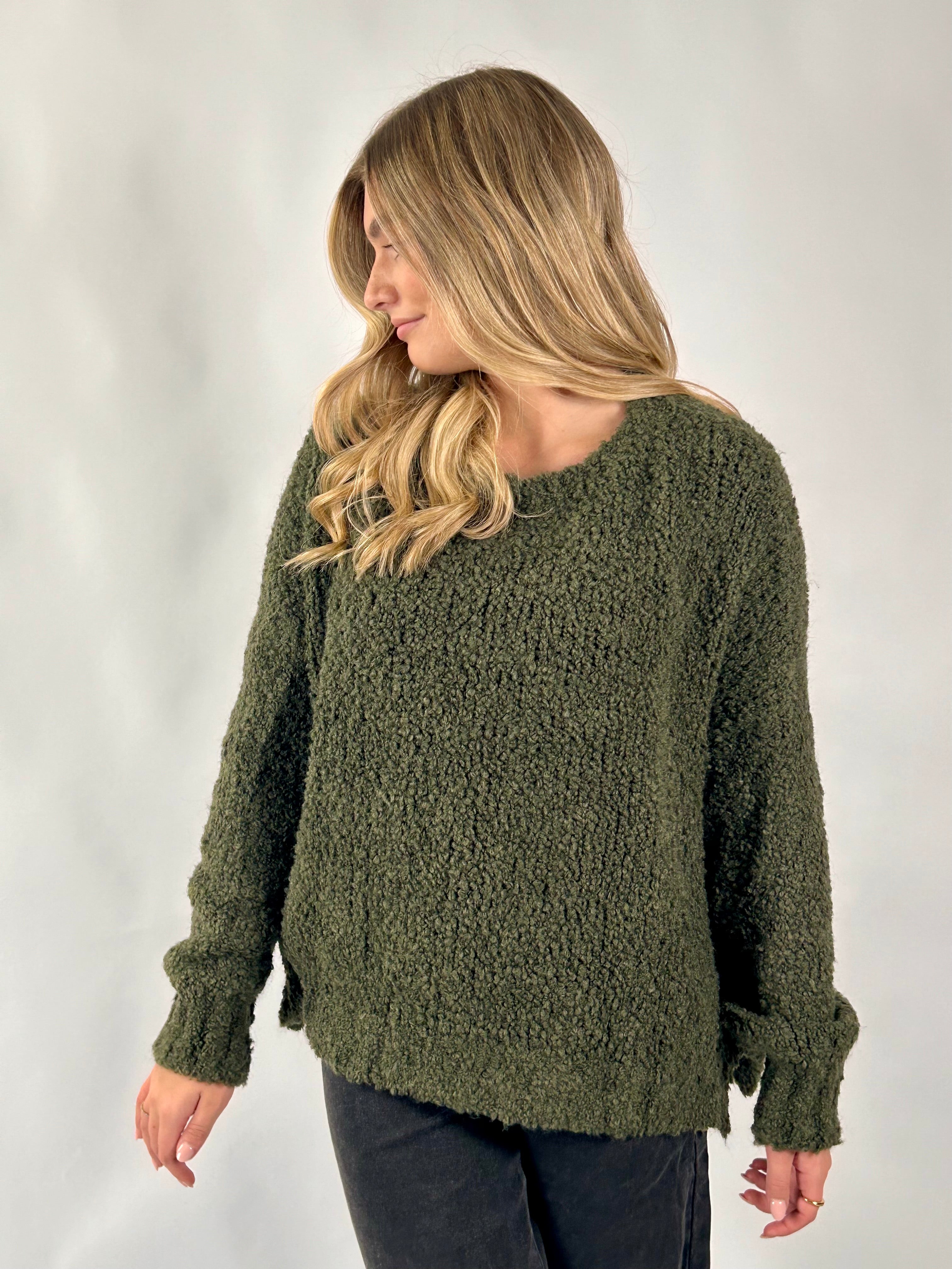 Fluffy Pullover Khaki