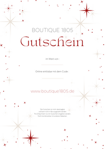 BQU 1805 Geschenkgutschein