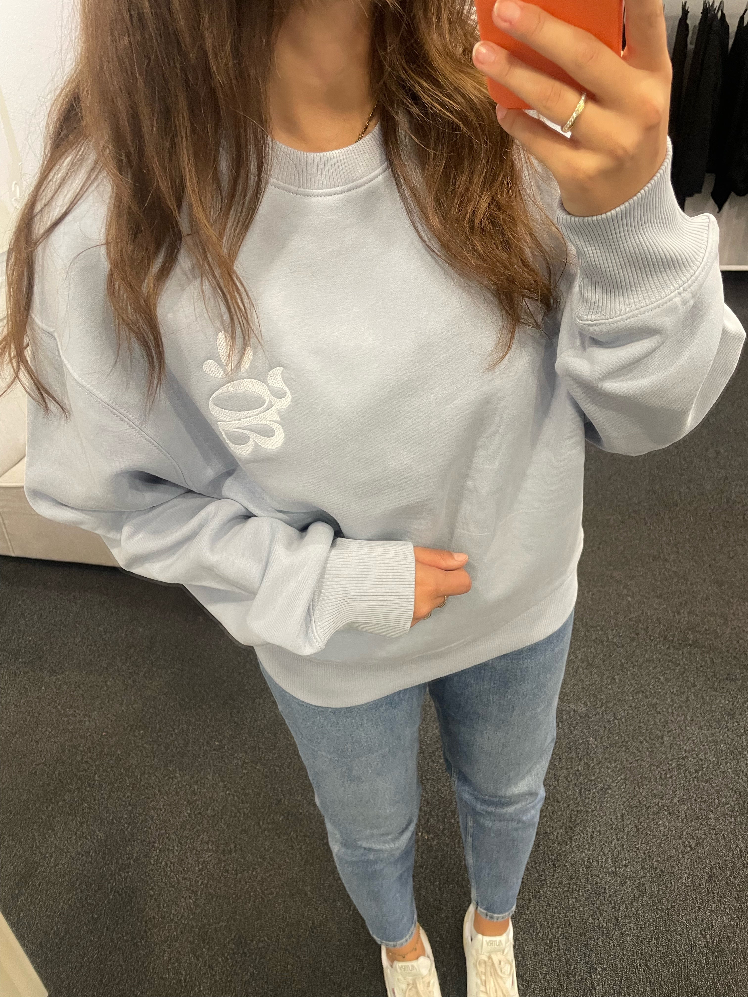 BQ Sweater Eisblau | Bio Baumwolle | Fair Fashion