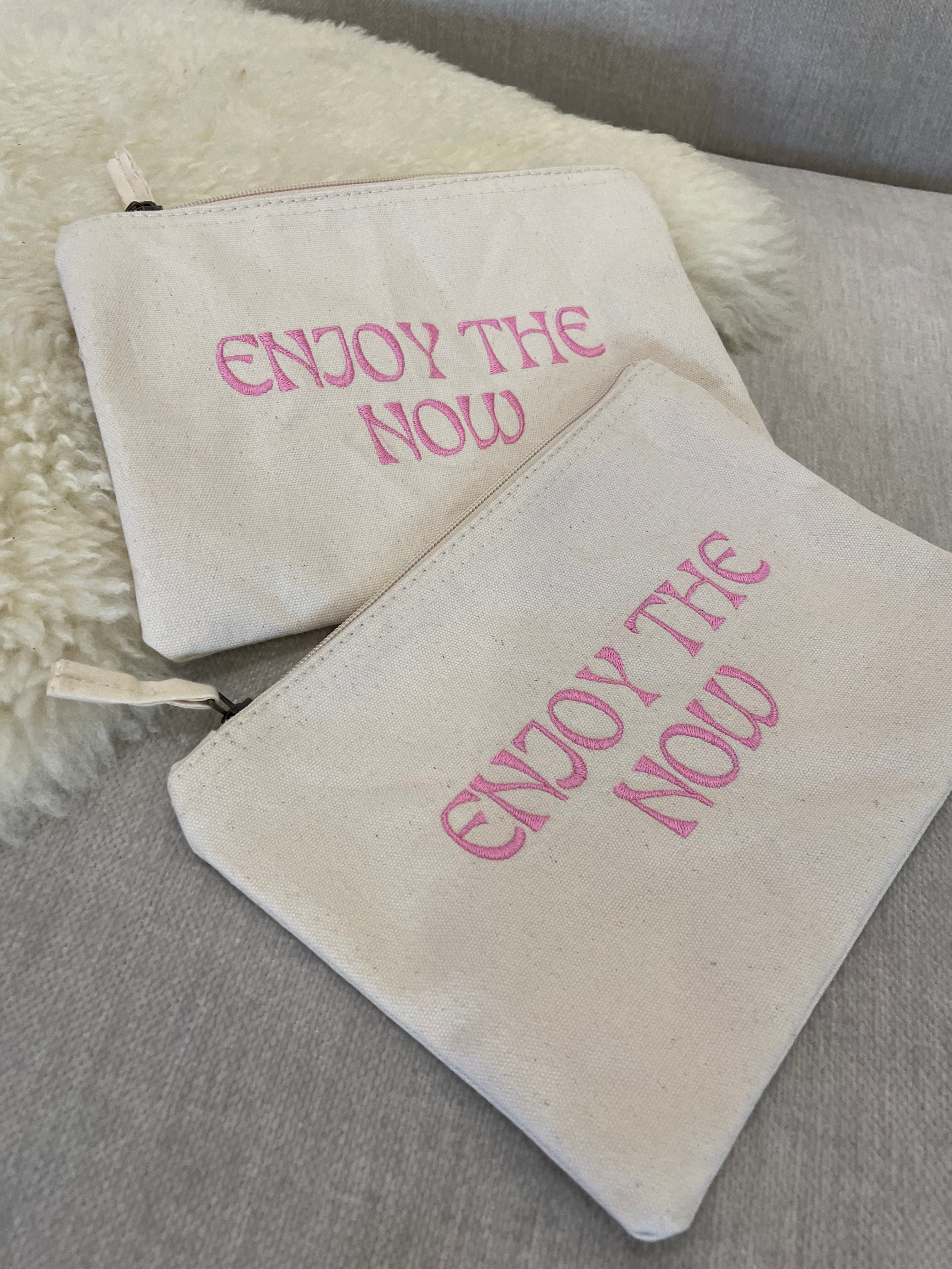 Pouch Enjoy The Now | Fair Fashion