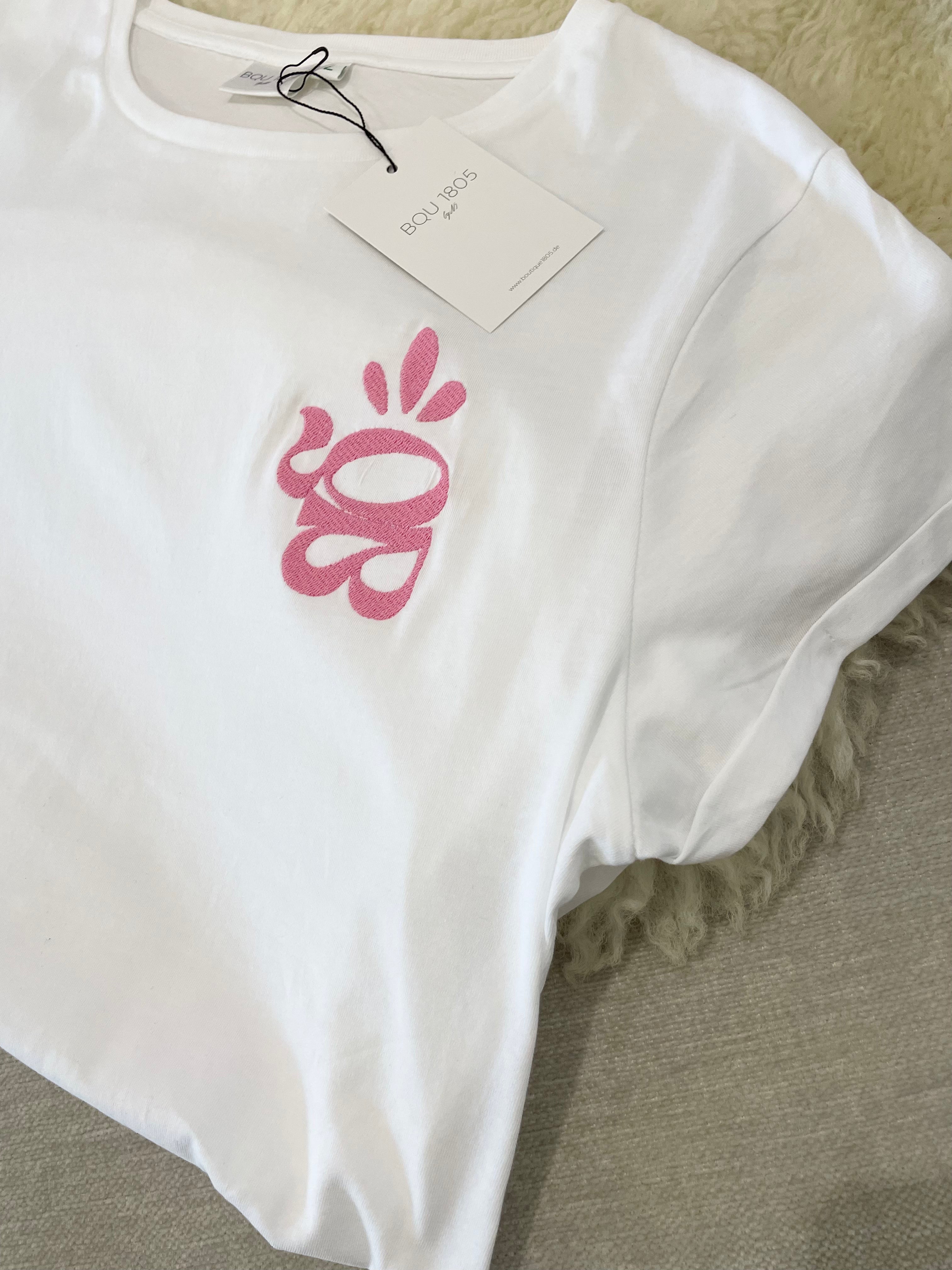 BQ Love Tshirt mit Pink | Fair Fashion