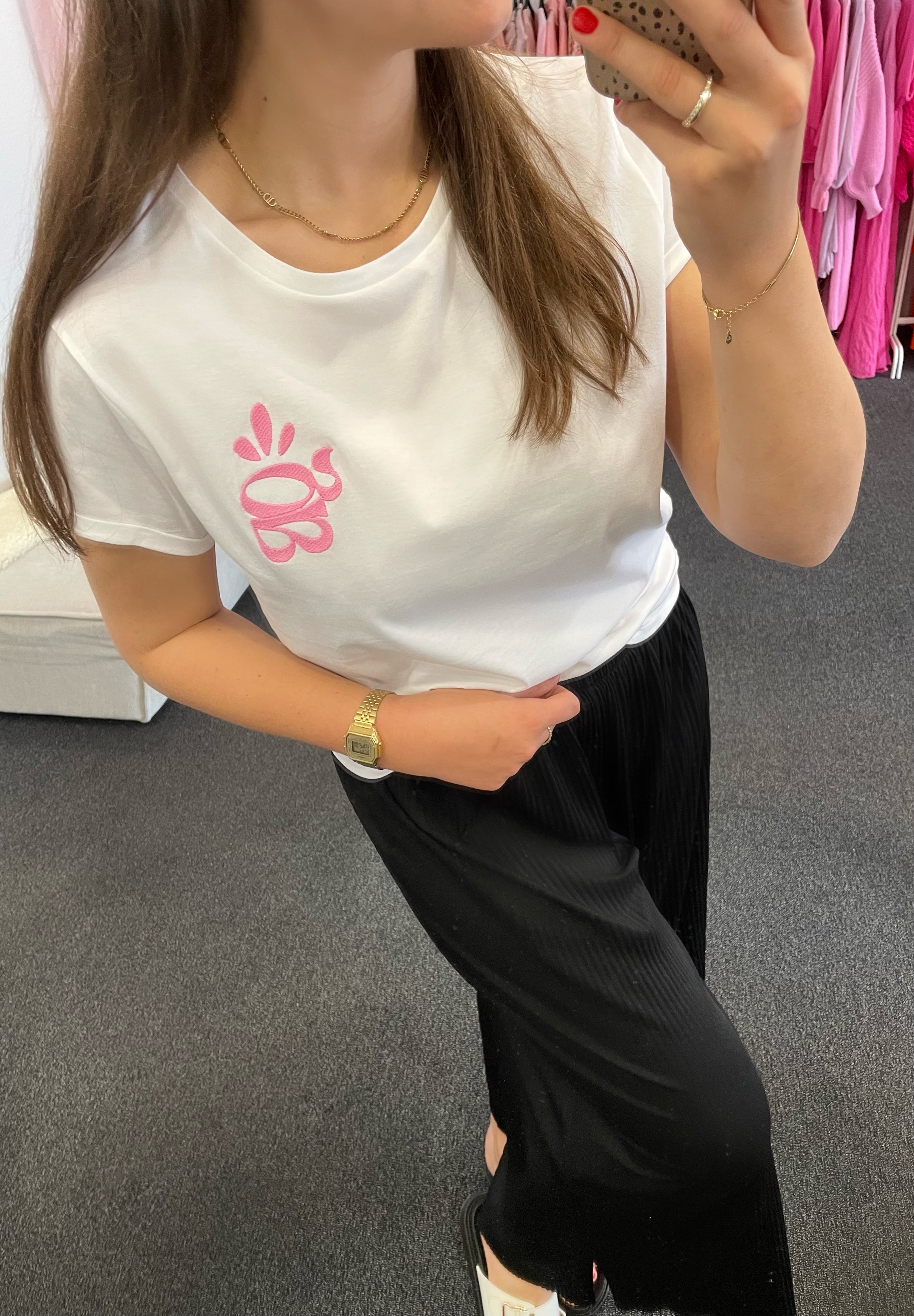 BQ Love Tshirt mit Pink | Fair Fashion
