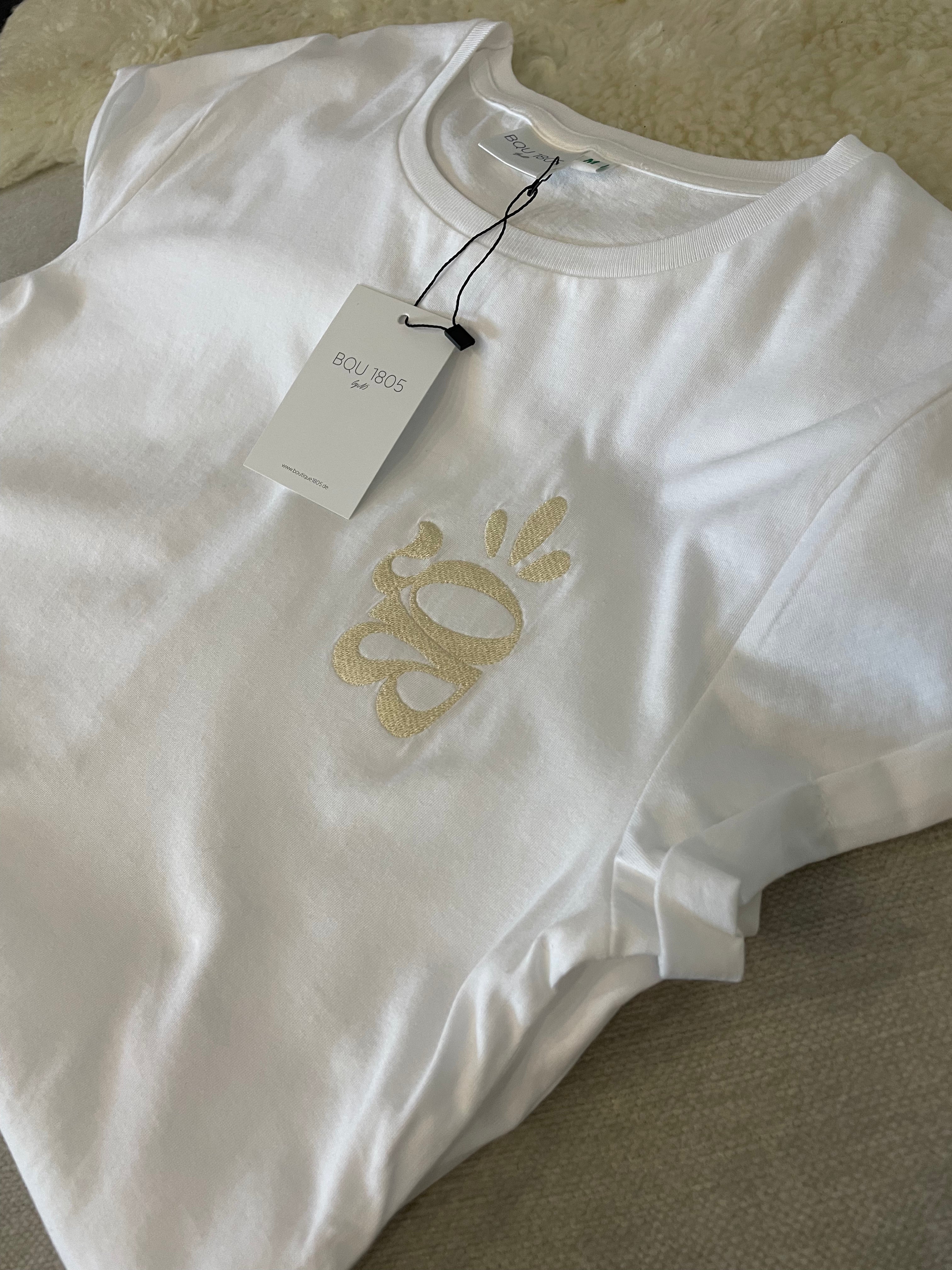 BQ Love Tshirt mit Beige | Fair Fashion