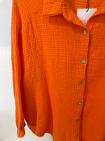 Lade das Bild in den Galerie-Viewer, Musselin Bluse Orange
