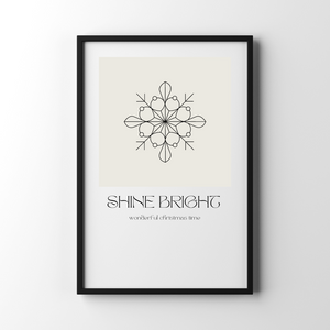 Poster Shine Bright | BQU 1805