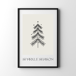 Poster Sparkle Season Tree | BQU 1805
