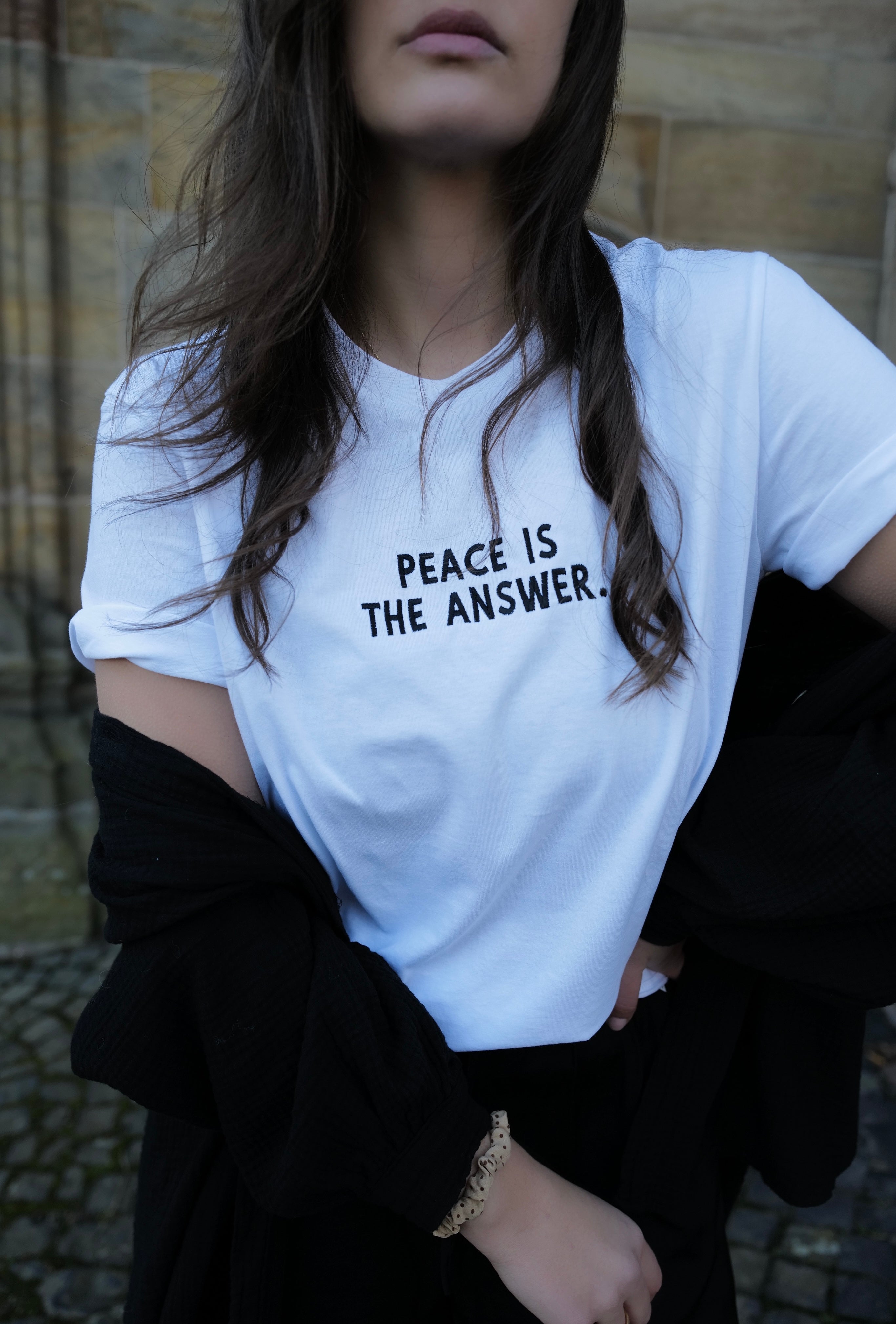 SPENDEN Shirt PEACE Unisex | Biobaumwolle | Fair Fashion