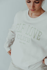 Lade das Bild in den Galerie-Viewer, Sweater Self Love Sage | Biobaumwolle | Fair Fashion
