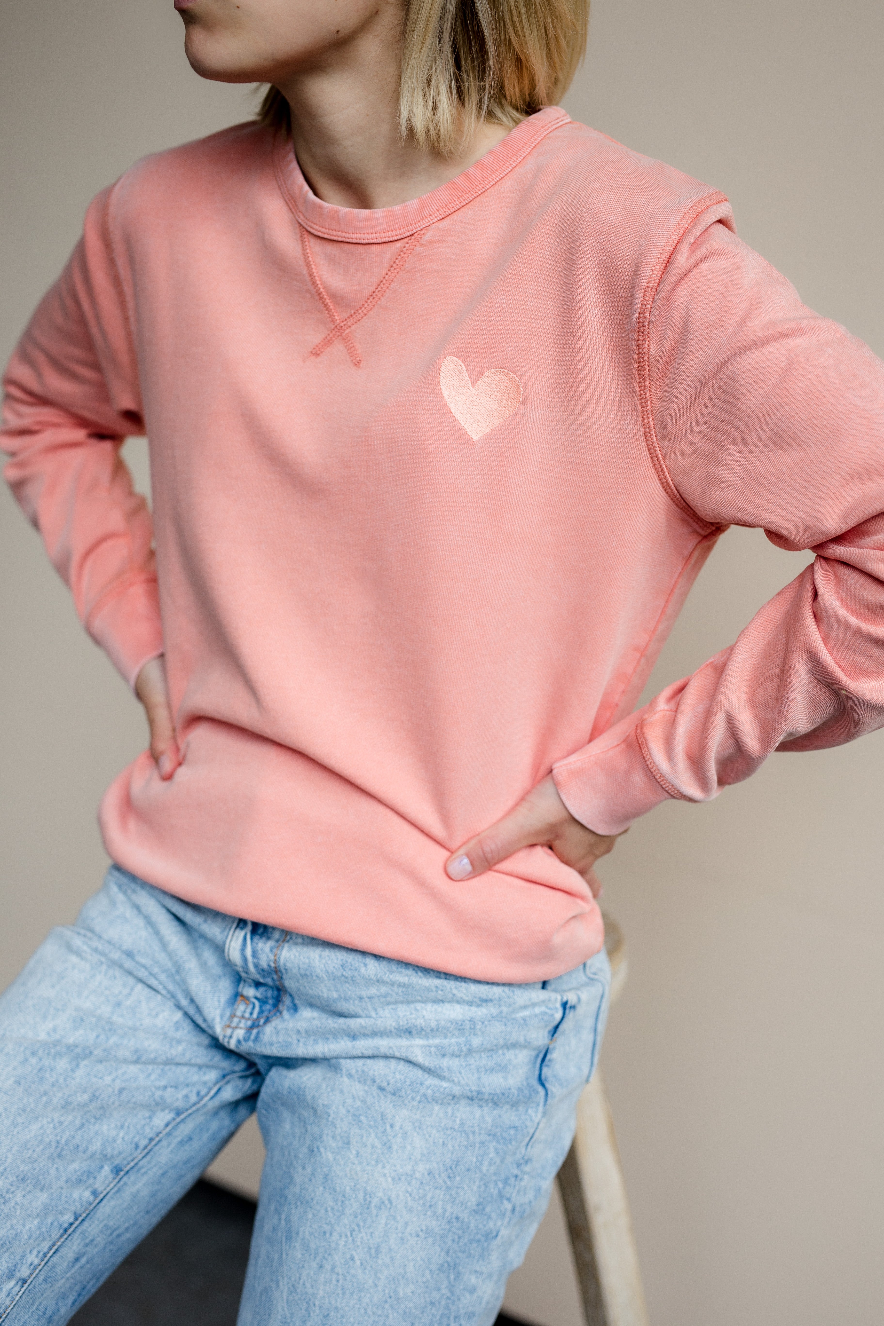 Heart Sweater | Bio Baumwolle | Fair Fashion