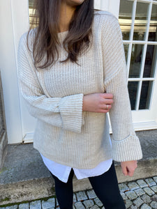 Pullover Gia Beige Lang