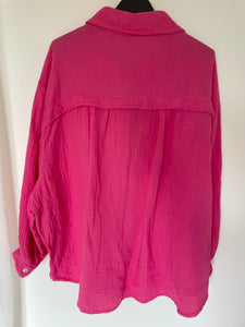 Musselin Bluse Pink