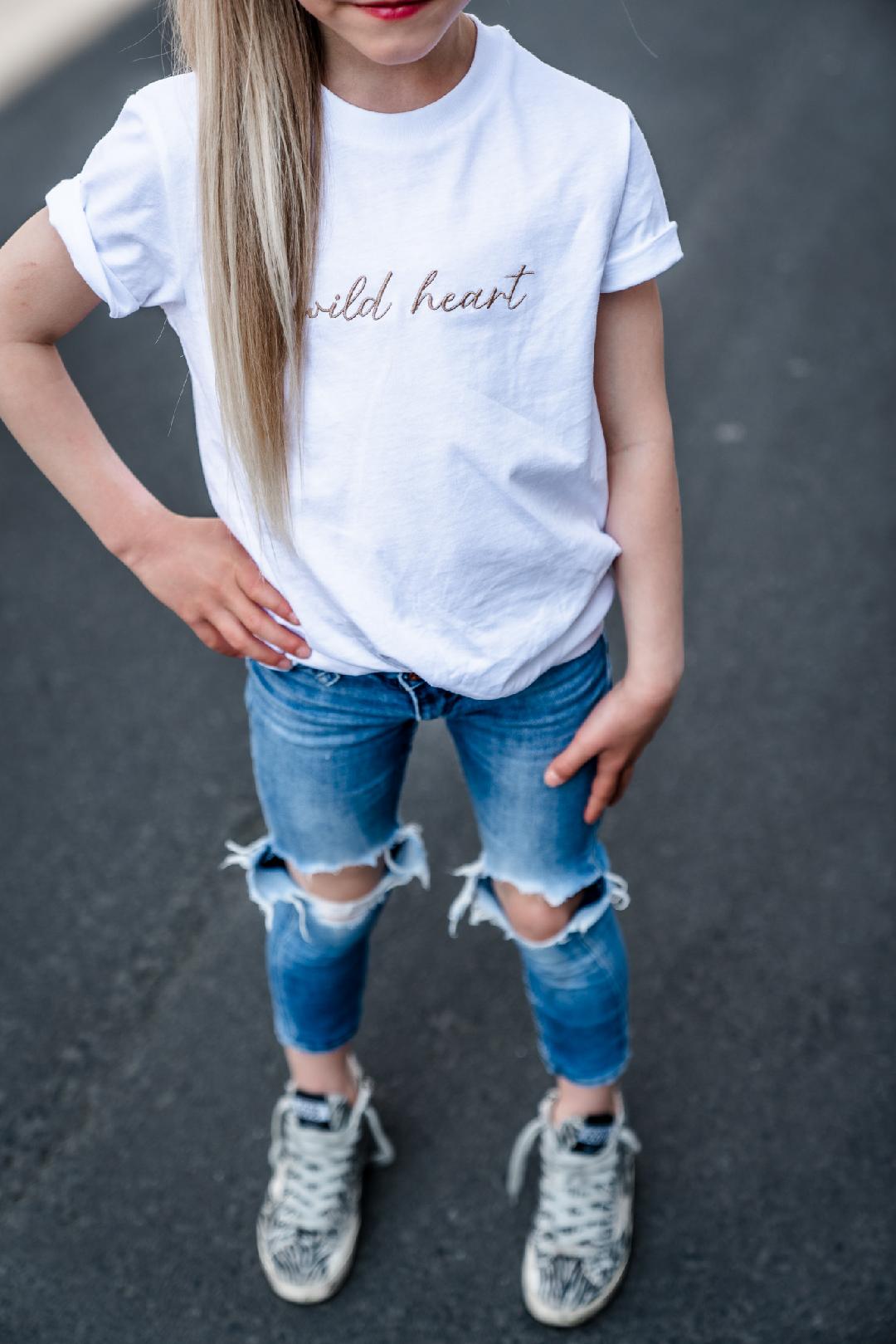 Kinder Shirt Wild Heart